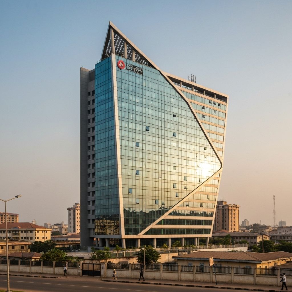 Modern office building